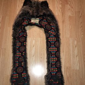 Grey Wolf Spirit Hood